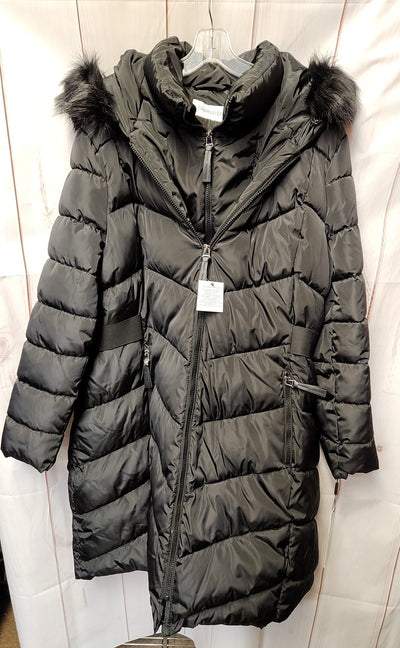 NWT Calvin Klein Women's Size 3X Black Coat