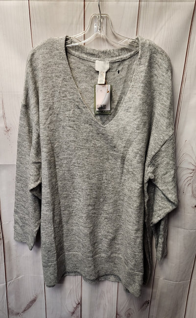 H&M Women's Size XXL Gray Sweater