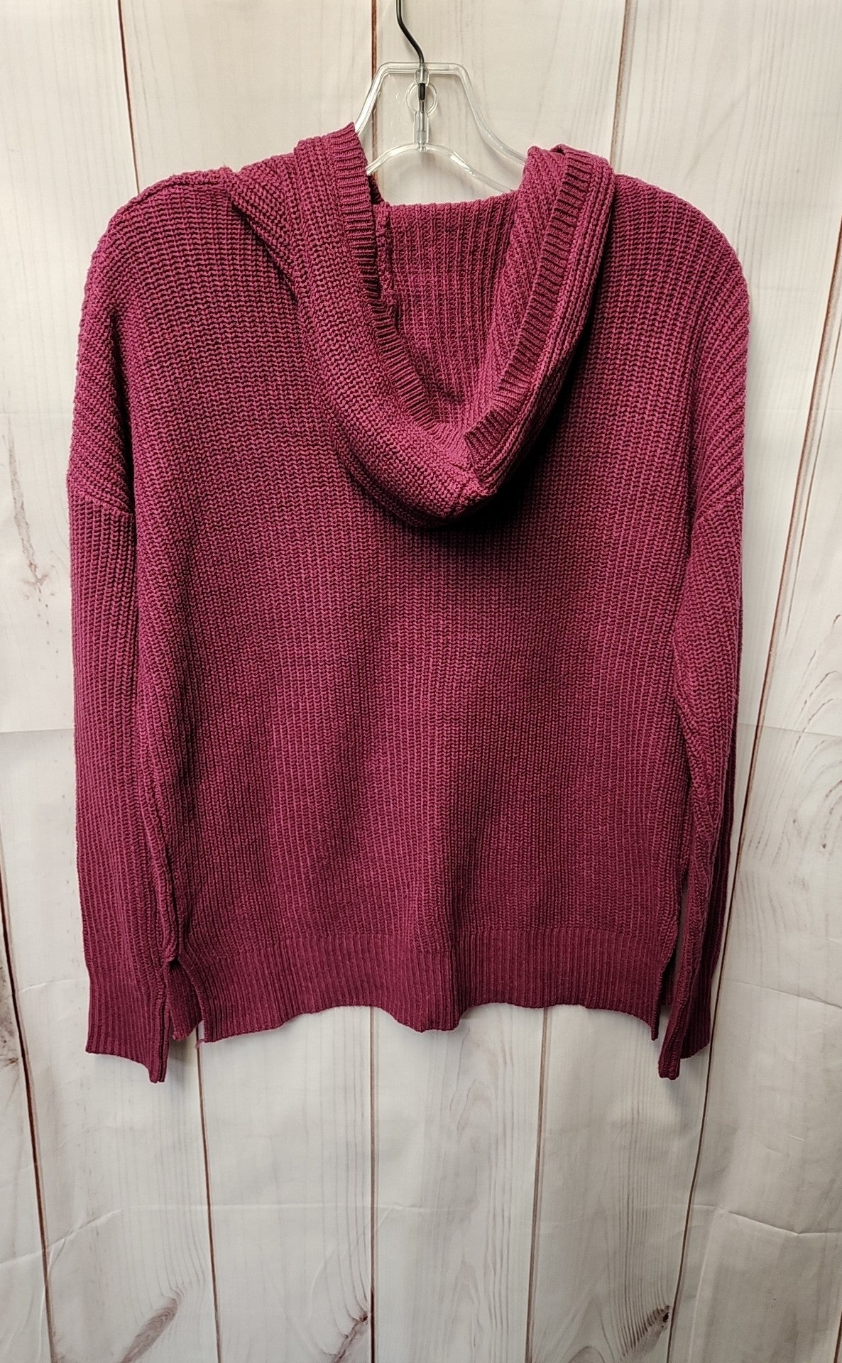 NWT Cynthia Rowley Women's Size S Purple Hooded Sweater