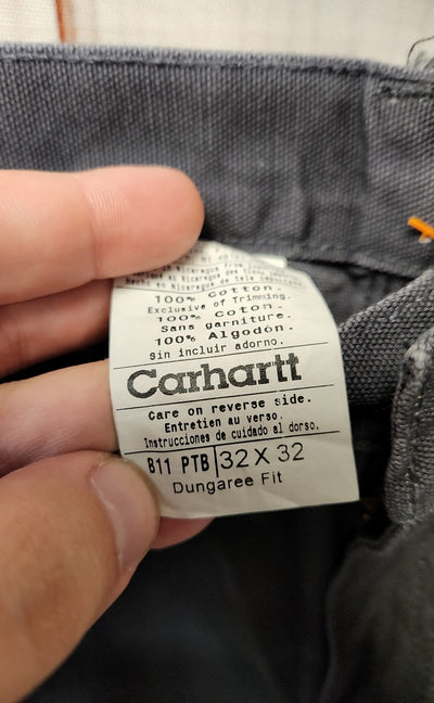NWT Carhartt Men's Size 32x32 Navy Pants