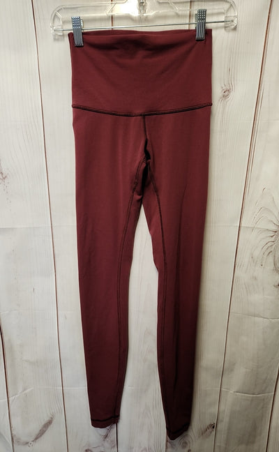 Lululemon Women's Size 4 Red Leggings