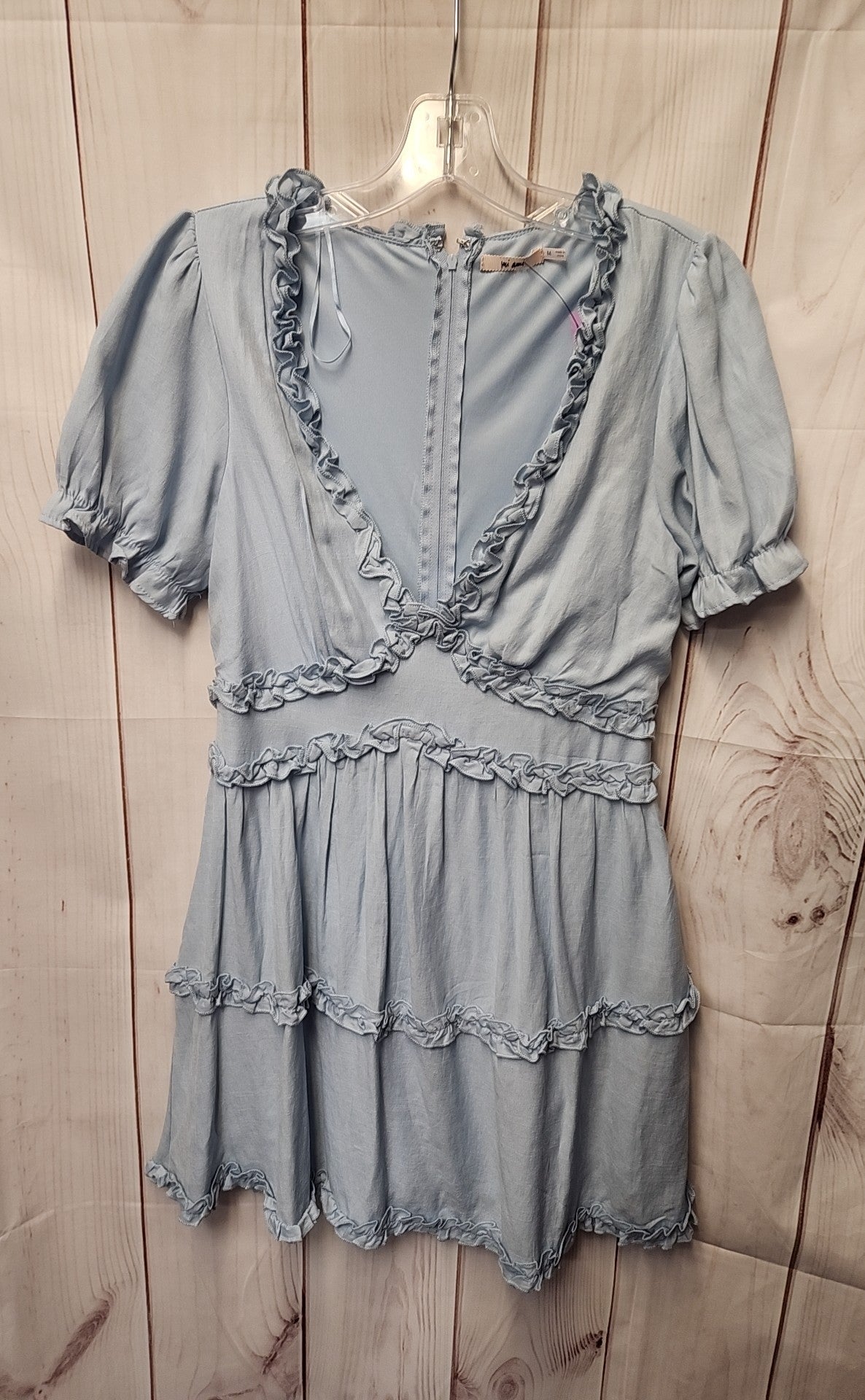 Mi Ami Women's Size M Light Blue Dress
