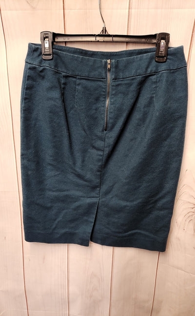 Loft Women's Size 6 Teal Skirt