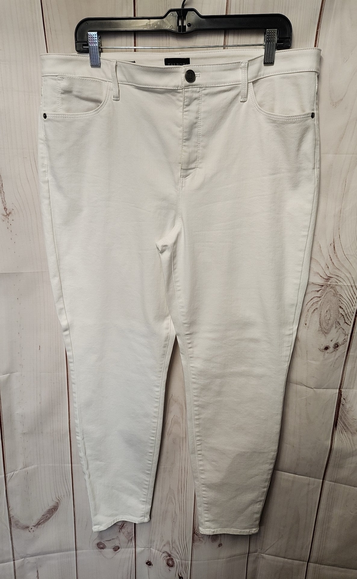 Talbots Women's Size 16 White Pants Jegging
