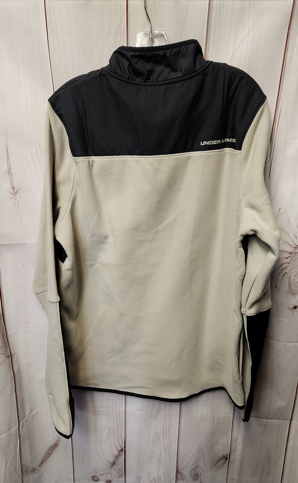 NWT Under Armour Men's Size L Black & Beige Sweatshirt