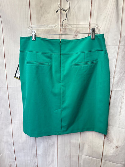 NWT Worthington Women's Size 18 Green Skirt
