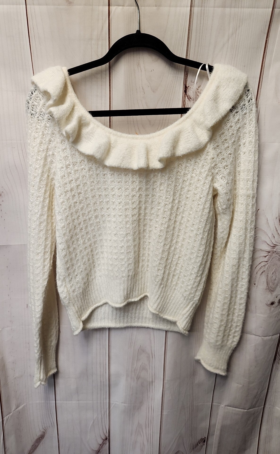 Anthropologie Women's Size M White Sweater