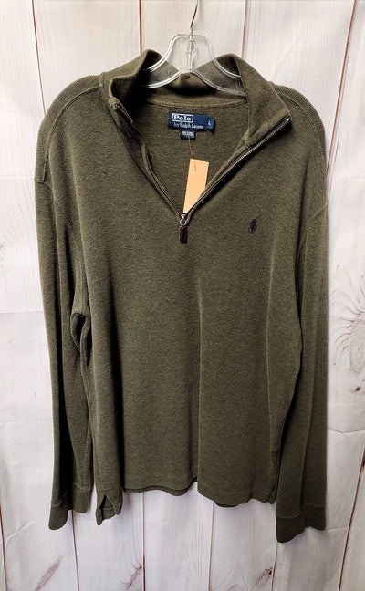 Polo by Ralph Lauren Men's Size L Green Sweater