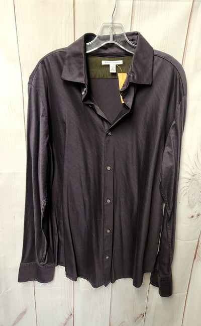 Banana Republic Men's Size XL Purple Shirt