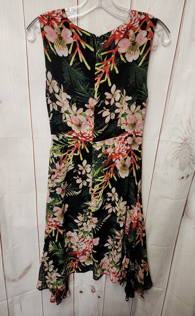 Tommy Hilfiger Women's Size 4 Black Floral Dress