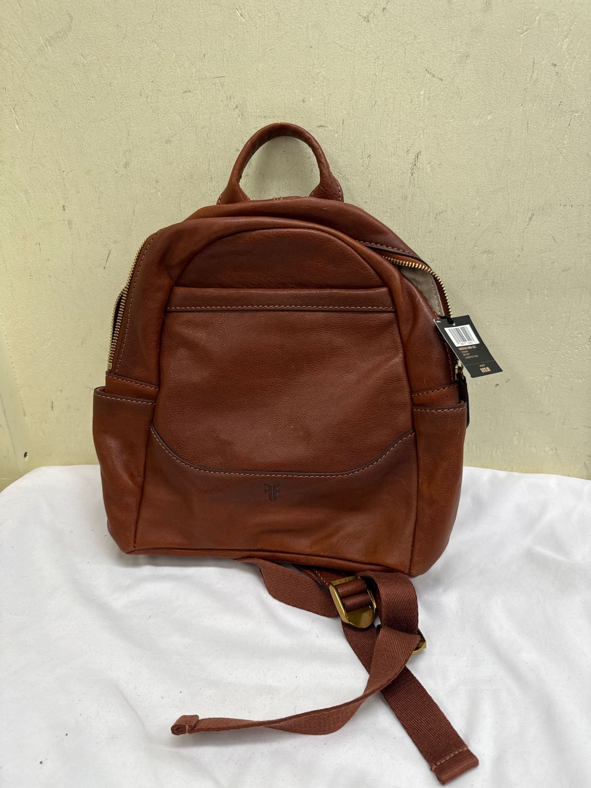 NWT Frye Brown Leather Backpack