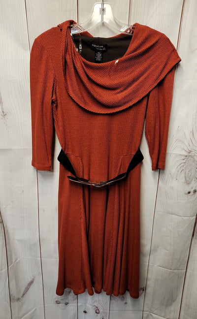 Signature by Robbie Bee Women's Size S Petite Red Dress