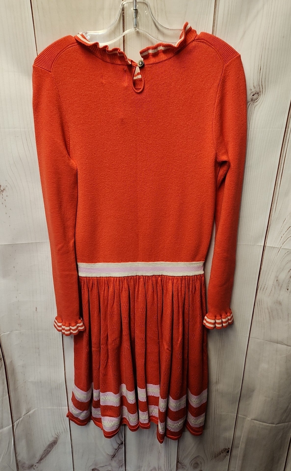 Mini Boden Girl's Size 11/12 Red Dress