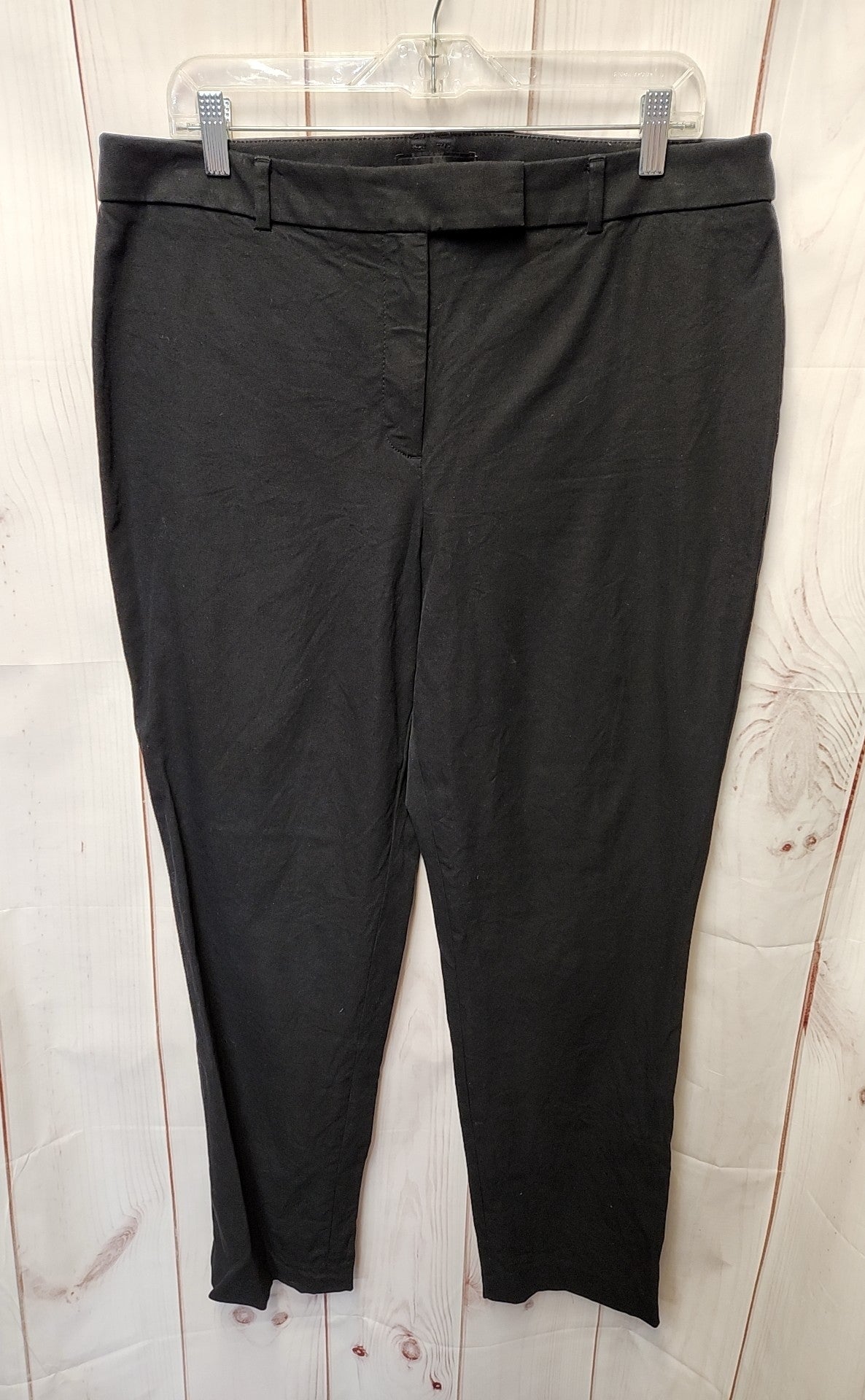 Talbots Women's Size 14 Black Pants High Waist Straight Pant