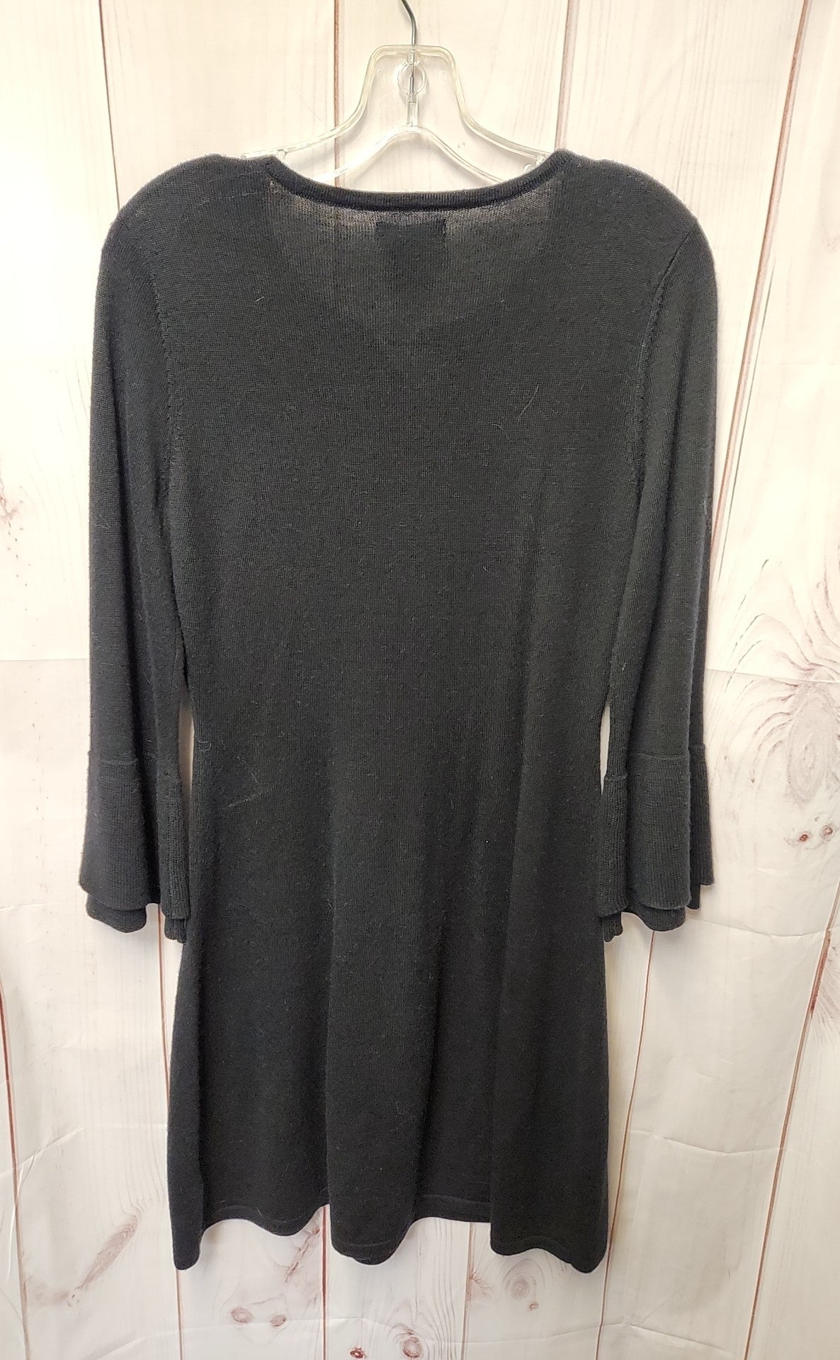 Adrienne Vittadini Women's Size M Black Knit Dress