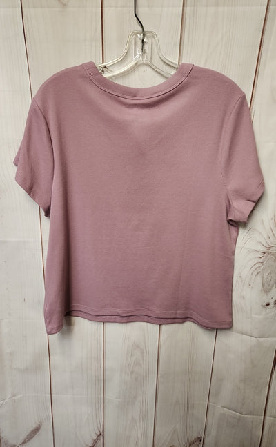 Old Navy Women's Size XXL Purple Short Sleeve Top