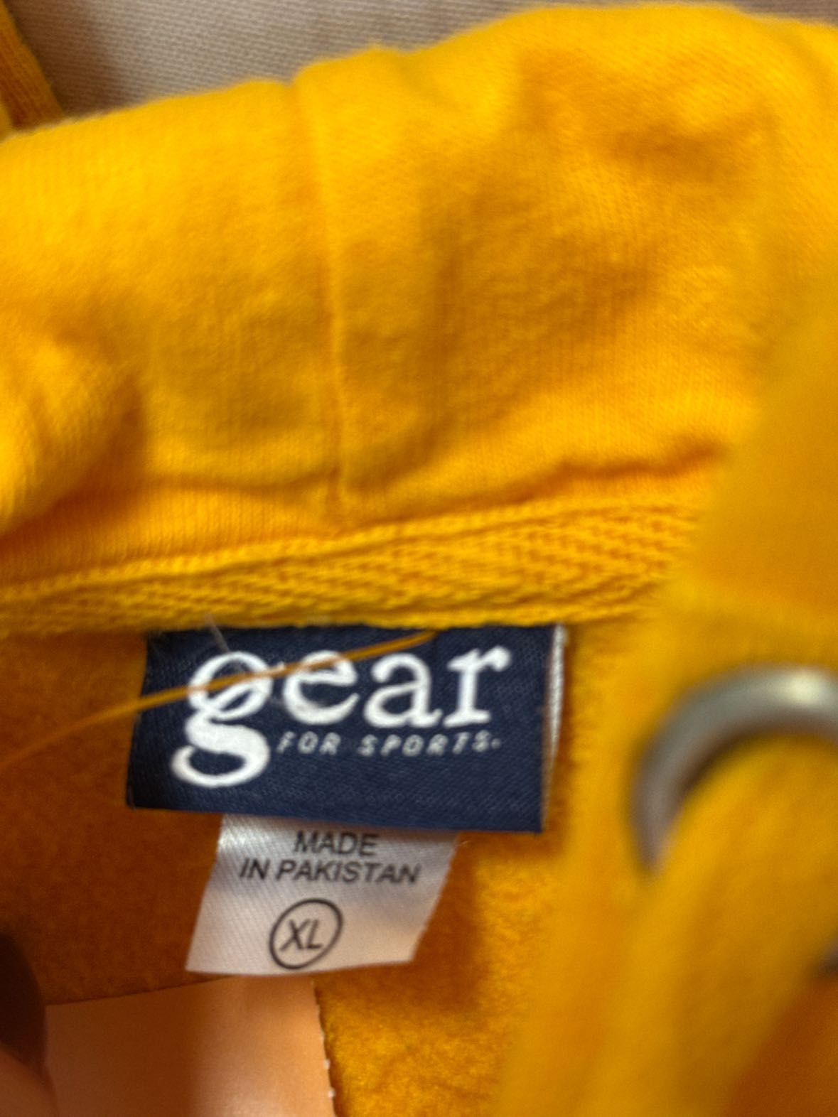 Boston Bruins NHL Gear For Sport Women's Size XL Yellow Hoodie