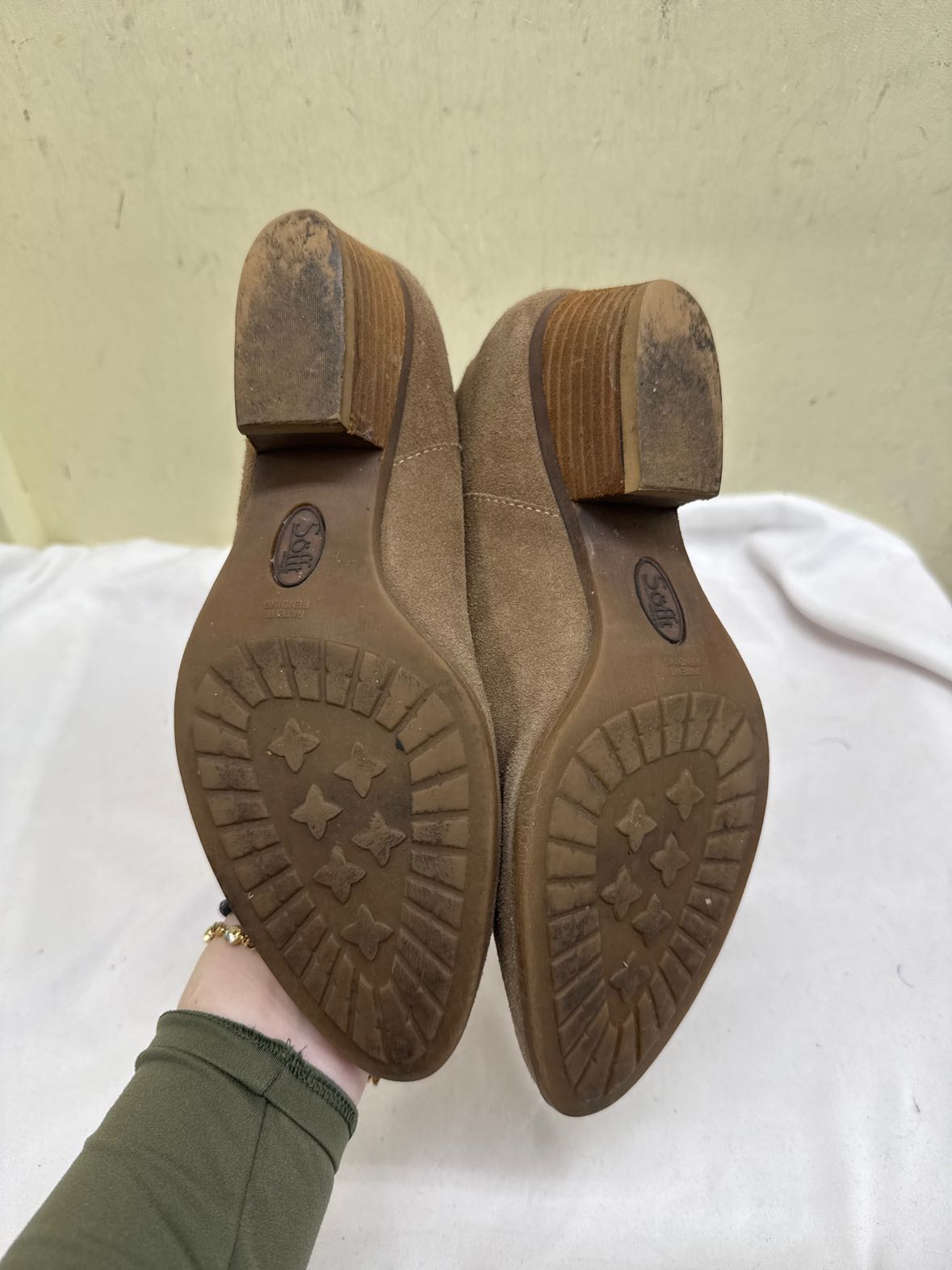 Sofft Women's Size 8-1/2 Brown Boots Shoes