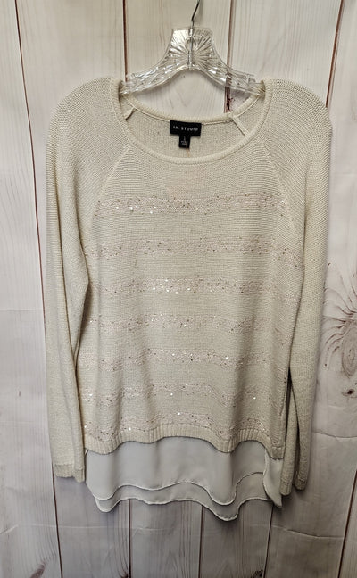 I.N. Studio Women's Size L Beige Sweater