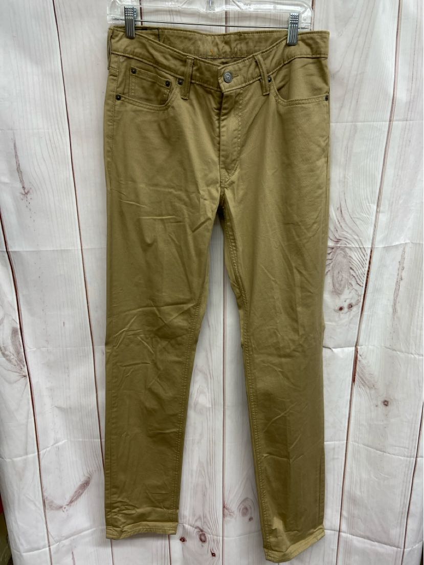 Levis Men's Size 33x34 Tan Pants