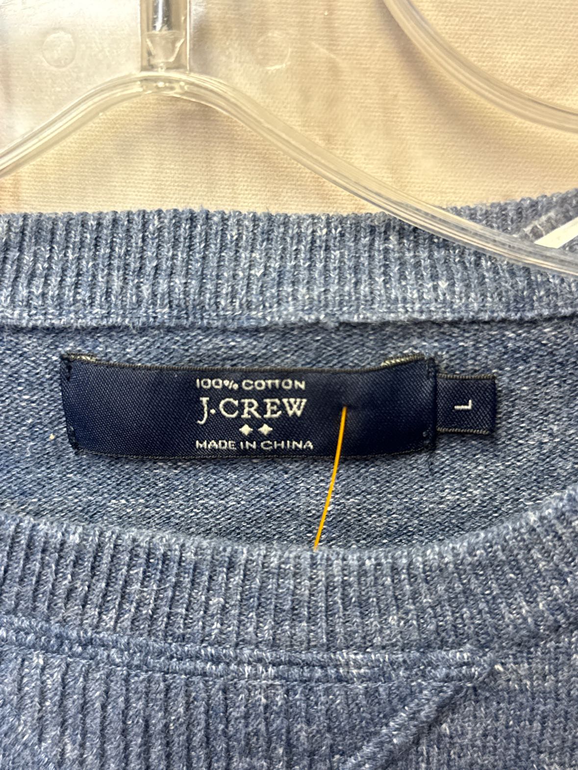 J Crew Men's Size L Navy Shirt