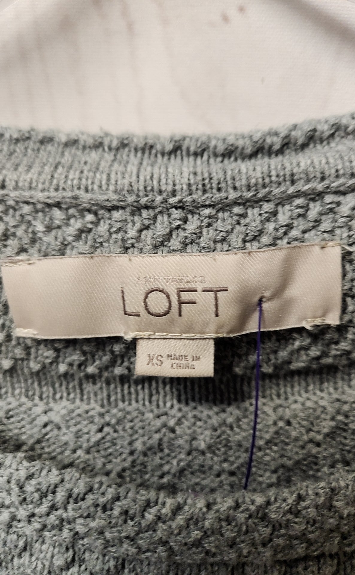 Loft Women's Size XS Gray Sweater