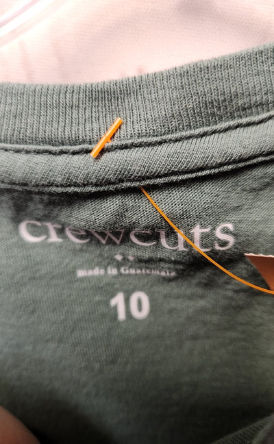 Crewcuts Boy's Size 10 Green Shirt