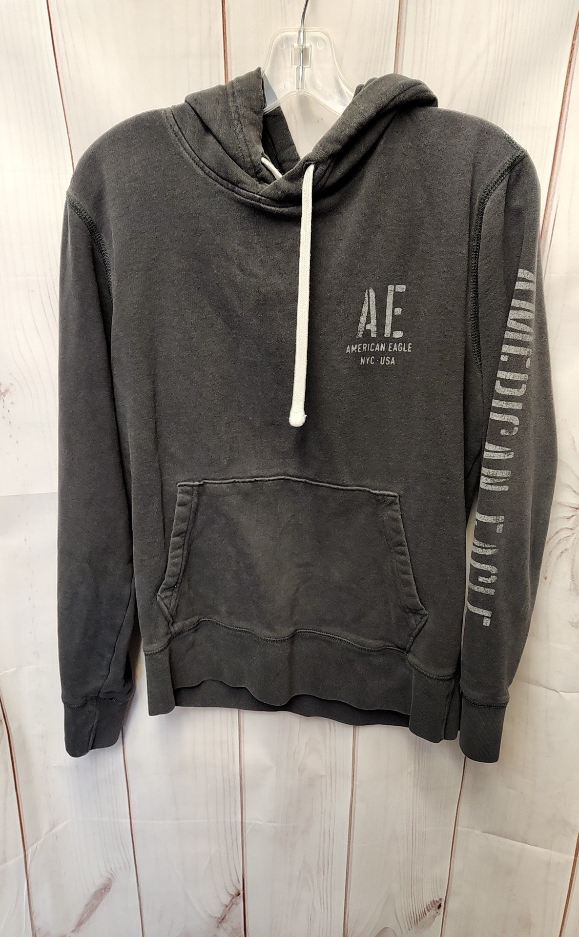 American Eagle Women's Size S Gray Hoodie