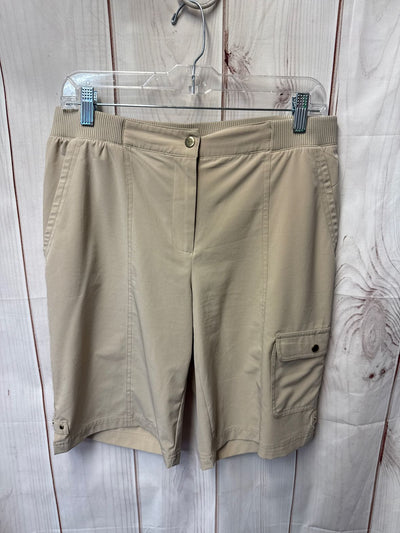 Zenergy - Chico's Women's Size 1 = US 8 Beige Shorts