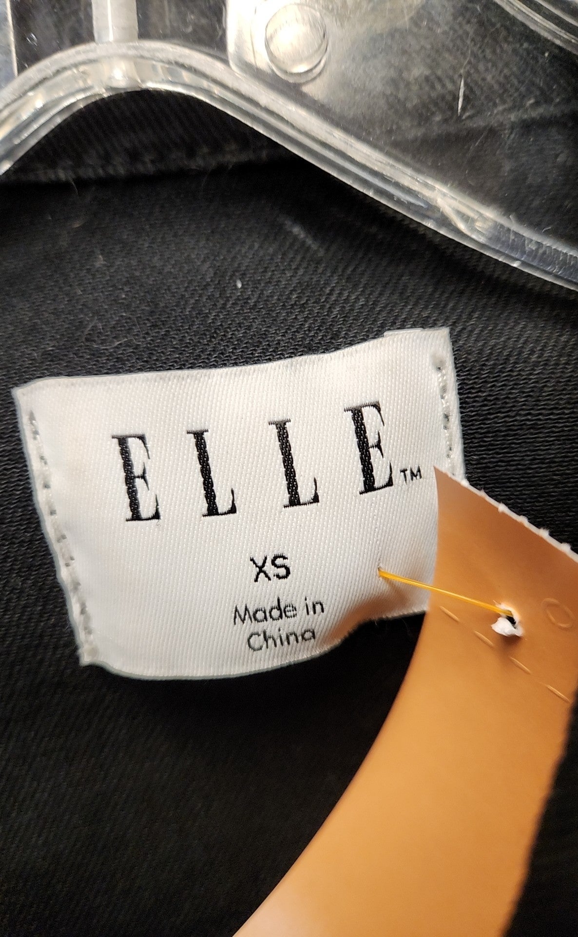 Elle Women's Size XS Black Denim Jacket