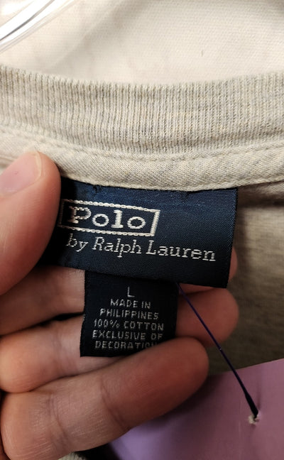 Polo by Ralph Lauren Men's Size L Gray Shirt