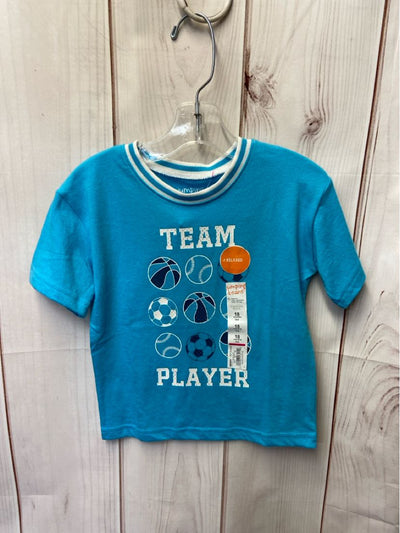 NWT Jumping Beans Boy's Size 18 Months Blue Shirt