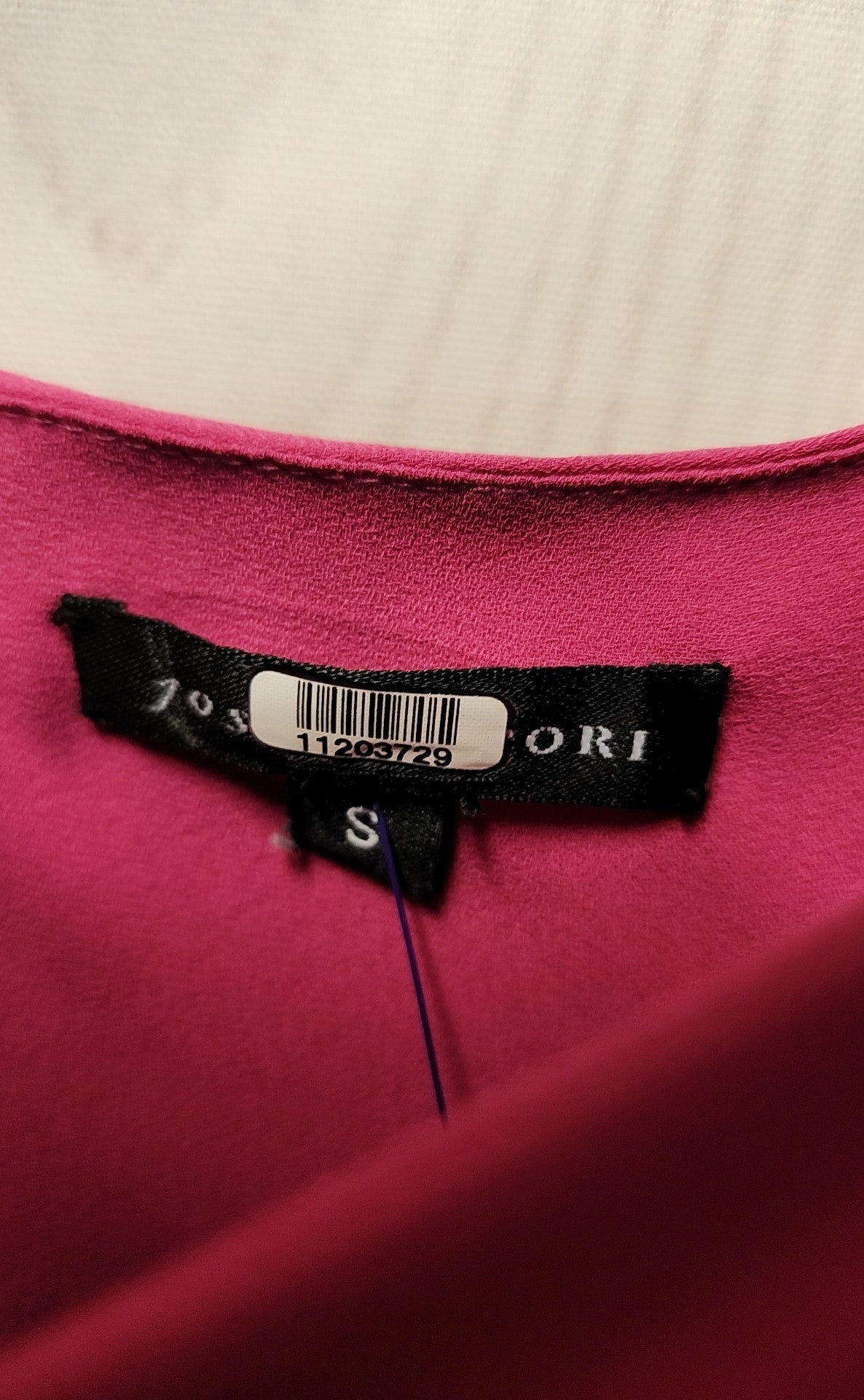 Natori Women's Size S Pink 3/4 Sleeve Top