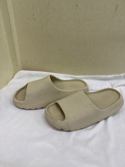 Adidas Yeezy Men's Size 11 Off-White Sandals Shoes AS IS - wear