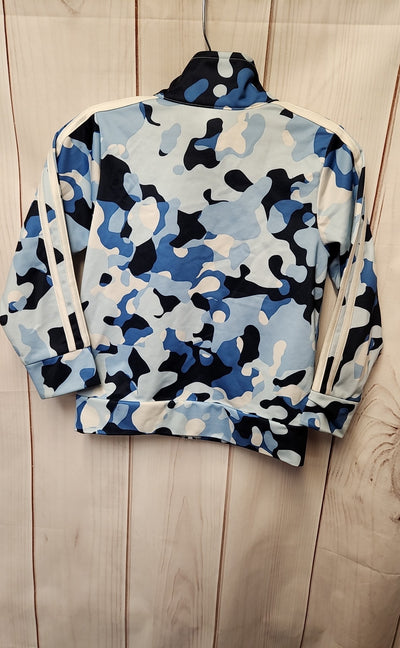 Adidas Boy's Size 4 Blue Jacket