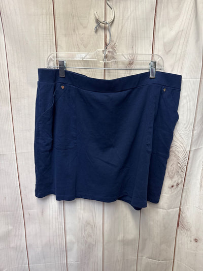 Jones New York Women's Size XXL Navy Skorts
