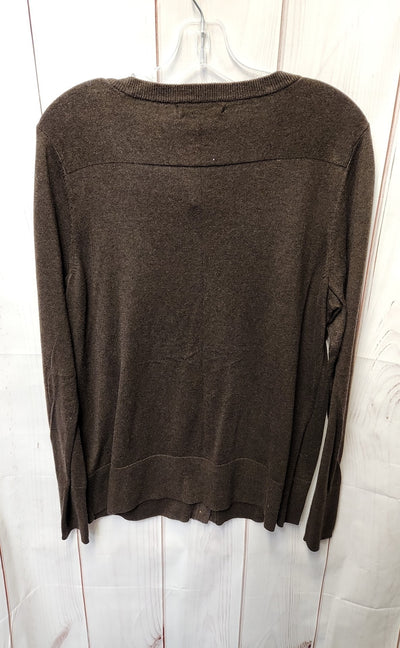 Eddie Bauer Women's Size L Brown Cardigan