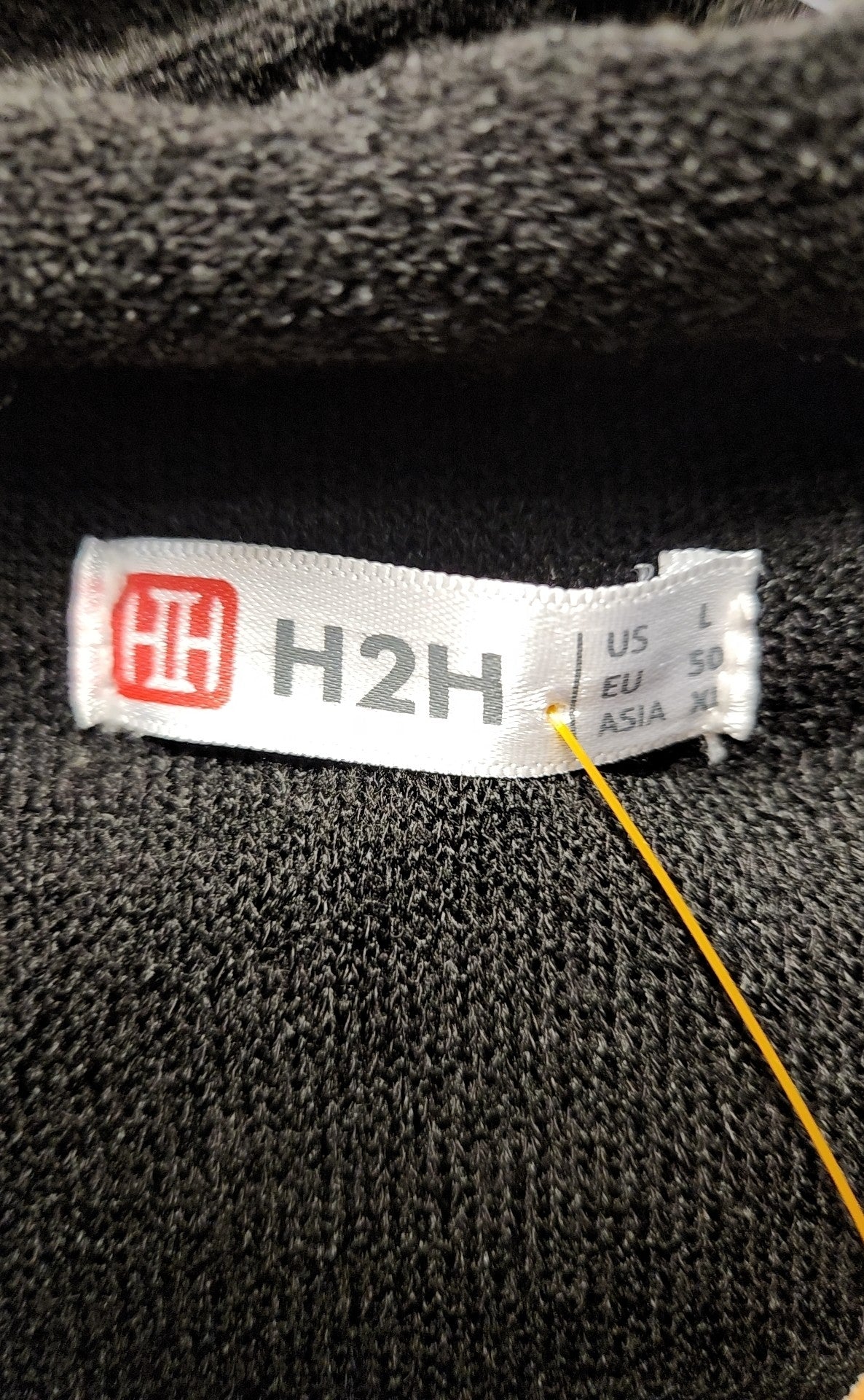 H2H Women's Size L Black Cardigan