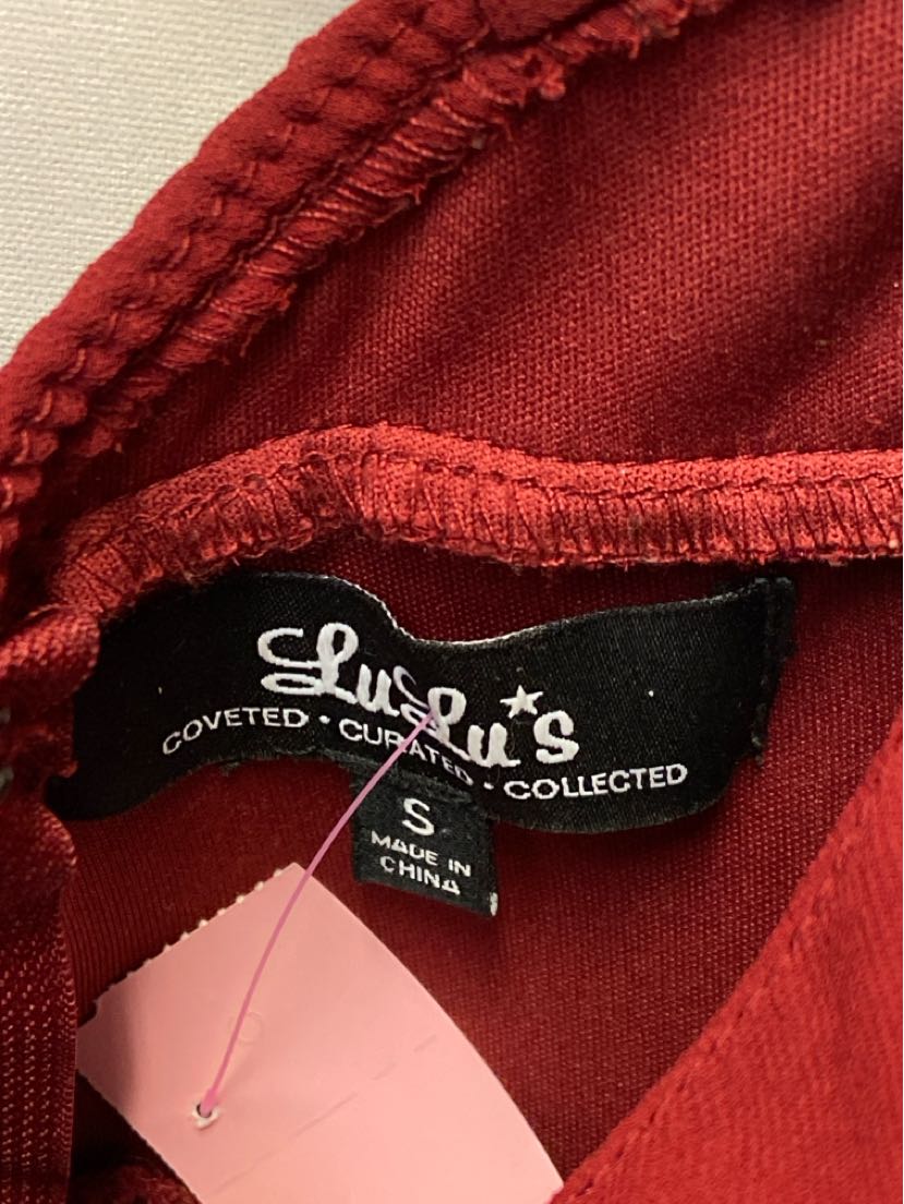 Lulus Women's Size S Red Dress