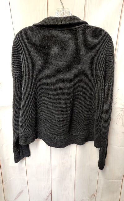 Sweaty Betty Women's Size L Black Full Zip Sweater
