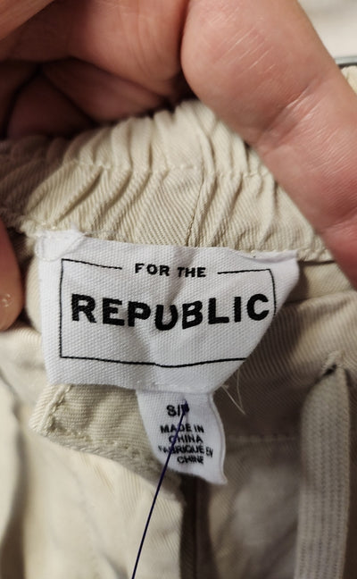 For The Republic Women's Size S Beige Pants