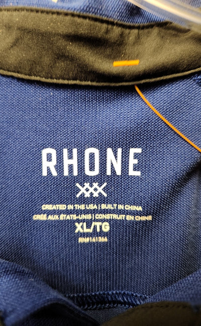 Rhone Men's Size XL Blue Shirt