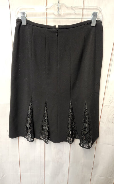 Emma James Women's Size 6 Petite Black Skirt