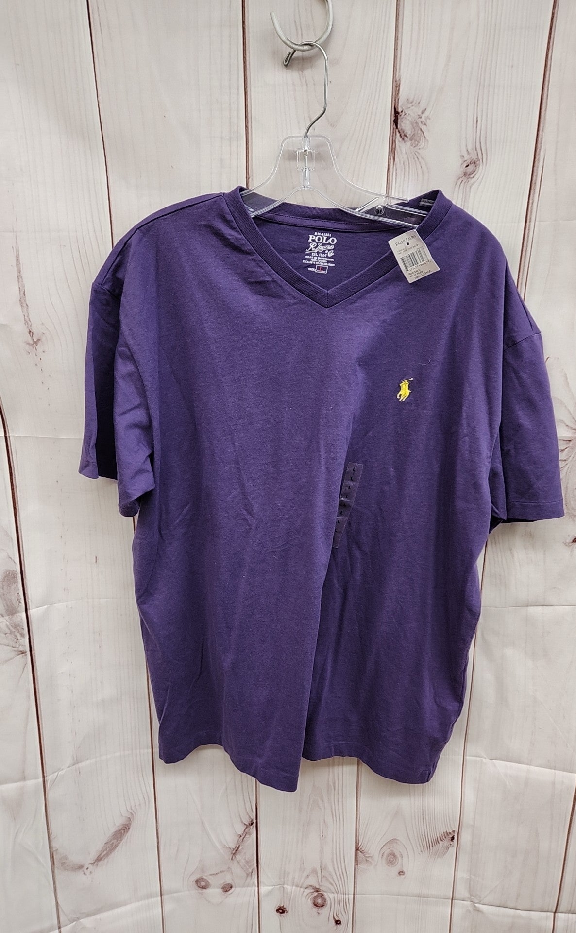 Polo by Ralph Lauren Men's Size L Purple Shirt