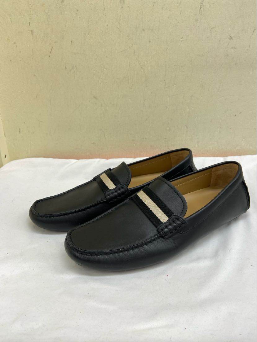 Bally Men's Size 9 Black Leather Shoes