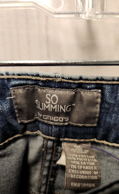 Chico's Women's Size 3 = US 16 Blue Jeans