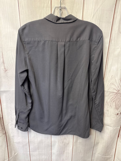Uniqlo Women's Size S Gray Long Sleeve Top