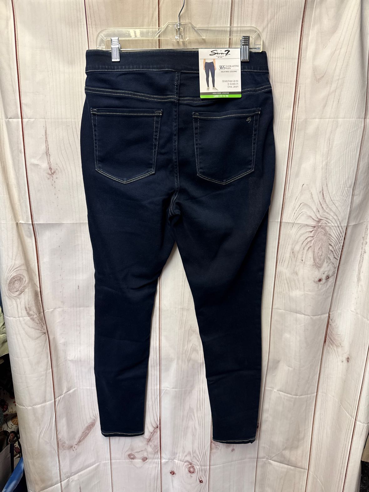 NWT Seven7 Women's Size L Blue Jeans