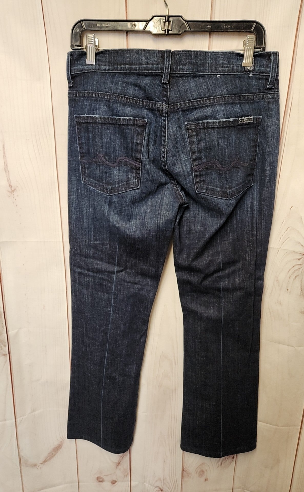 7 For All Mankind Women's Size 29 (7-8) Blue Jeans High Waist Bootcut