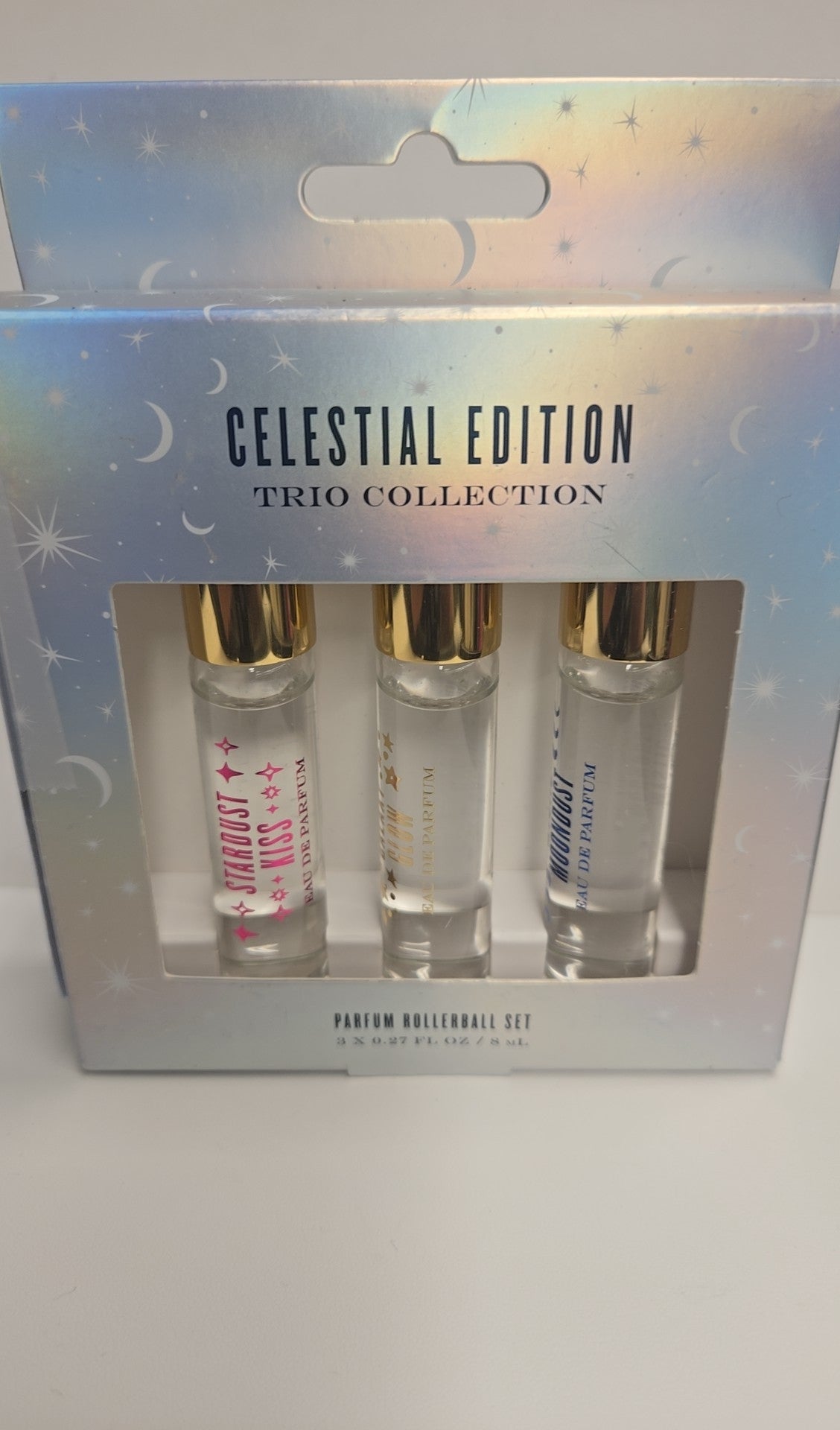 NIB Celestial Edition Trio Collection Roller Ball Set Perfume